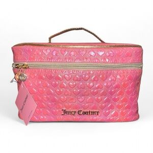 Juicy Couture Travel Makeup Train Case